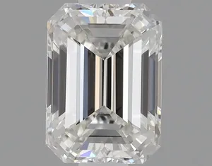 0.51ct EMERALD F IF Natural diamond