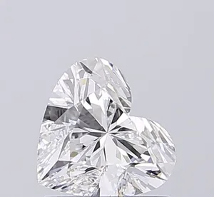 1.05ct HEART D VVS1 Lab diamond