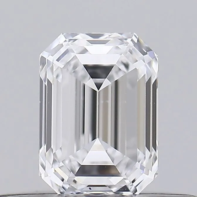 0.30ct EMERALD D VVS2 Natural diamond