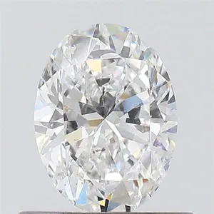 0.49ct OVAL D SI1 Natural diamond