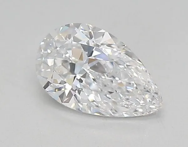 0.45ct PEAR D VVS2 Lab diamond