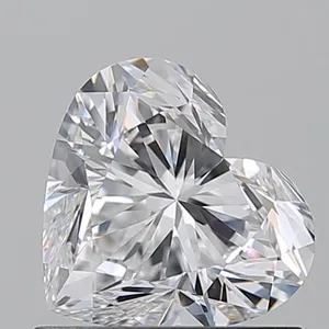 0.91ct HEART D VVS1 Natural diamond