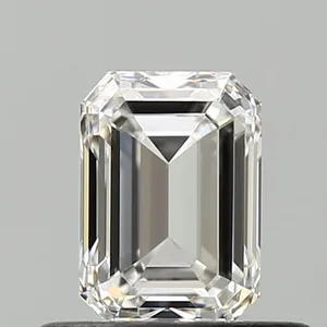0.6ct EMERALD F VS1 Natural diamond