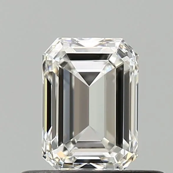 0.6ct EMERALD F VS1 Natural diamond