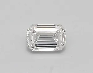 0.34ct EMERALD D VVS2 Lab diamond