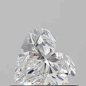0.5ct HEART F VS1 Natural diamond