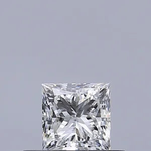 0.34ct PRINCESS E VVS1 Natural diamond