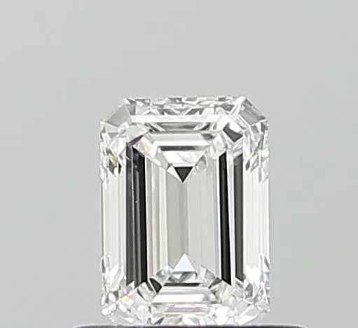 0.57ct EMERALD D VVS2 Lab diamond