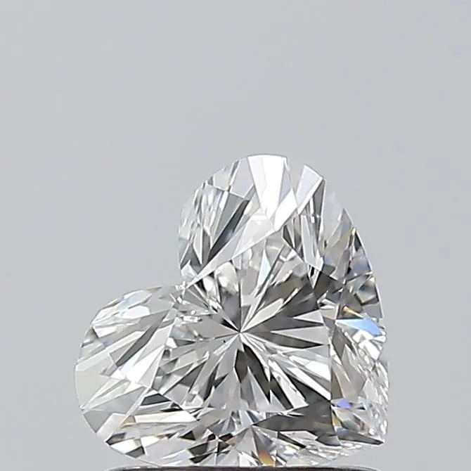 0.90ct HEART F VS1 Natural diamond