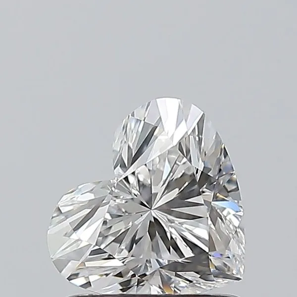 0.9ct HEART F VS1 Natural diamond