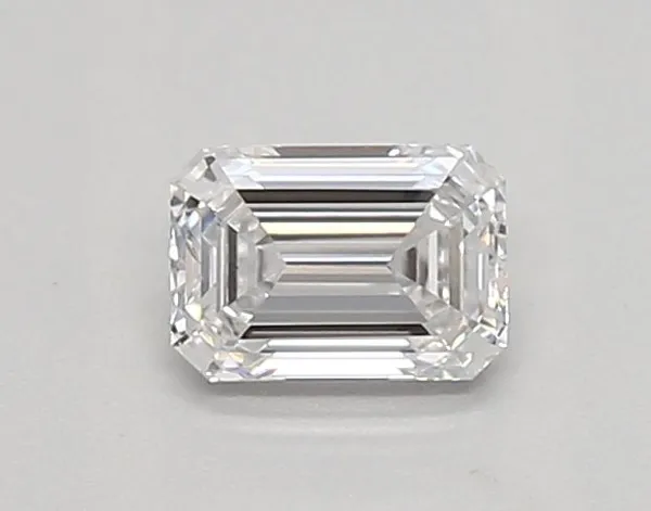 0.46ct EMERALD D VVS1 Lab diamond