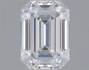 0.65ct EMERALD D IF Natural diamond