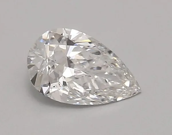 0.8ct PEAR D VVS2 Lab diamond
