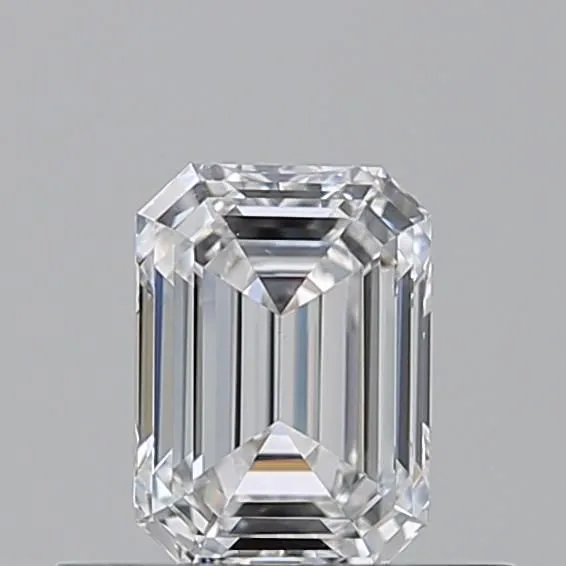 0.50ct EMERALD D VS2 Natural diamond