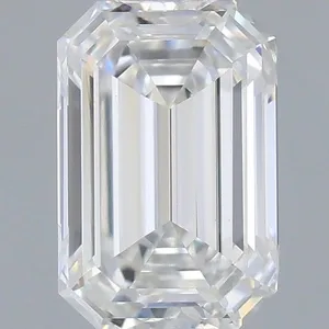 0.31ct EMERALD F VS2 Natural diamond