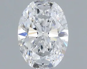 0.46ct OVAL D VVS2 Natural diamond