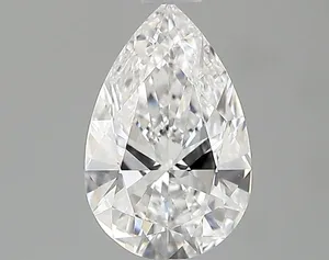 0.7ct PEAR D VVS2 Lab diamond