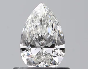 0.5ct PEAR F VS1 Natural diamond