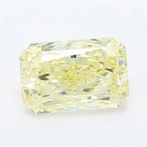 1.1ct RADIANT Fancy Intense Yellow VS1 Coloured Lab diamond