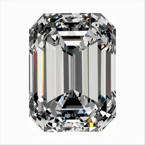 0.42ct EMERALD D VVS1 Natural diamond