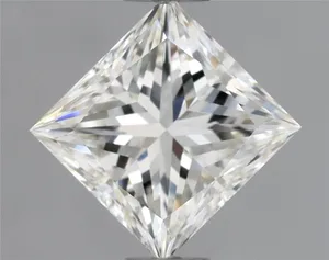 0.57ct PRINCESS H VVS2 Natural diamond