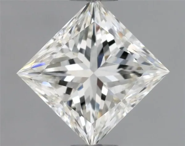 0.57ct PRINCESS H VVS2 Natural diamond