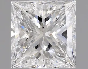0.5ct PRINCESS D SI1 Natural diamond