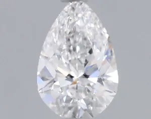 0.46ct PEAR D VS1 Lab diamond
