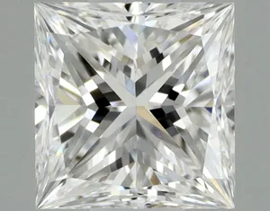 0.41ct PRINCESS E VVS1 Natural diamond