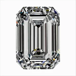 0.4ct EMERALD F VS2 Natural diamond