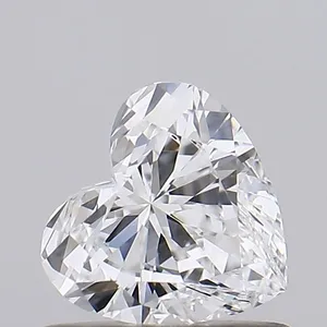 0.55ct HEART D FL Lab diamond