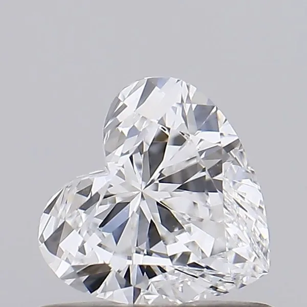 0.55ct HEART D FL Lab diamond