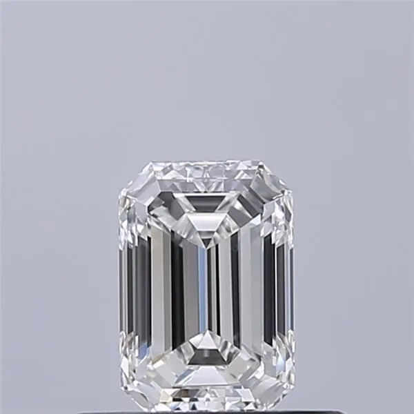 0.45ct EMERALD F VVS2 Natural diamond