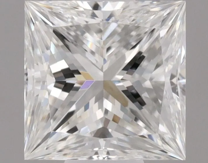 0.34ct PRINCESS F VVS2 Natural diamond