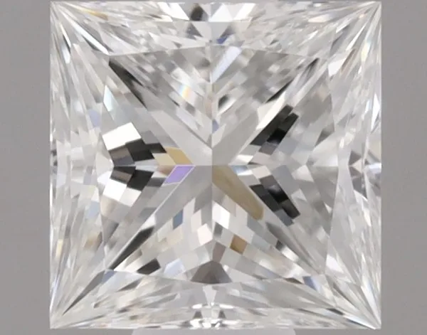 0.34ct PRINCESS F VVS2 Natural diamond