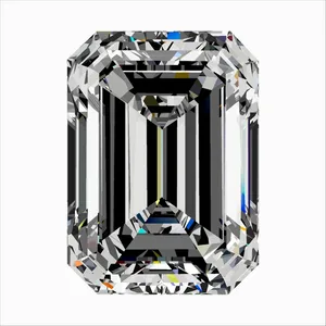 0.4ct EMERALD F VS2 Natural diamond