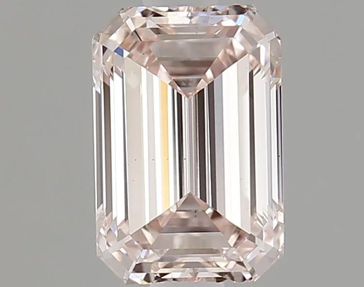 1.03ct EMERALD Fancy Intense Pink VVS2 Coloured Lab diamond