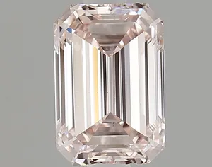 1.03ct EMERALD Fancy Intense Pink VVS2 Coloured Lab diamond