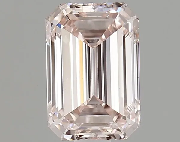 1.03ct EMERALD Fancy Intense Pink VVS2 Coloured Lab diamond
