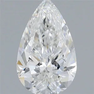 0.44ct PEAR F SI1 Natural diamond