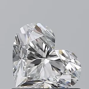 0.7ct HEART E VVS2 Natural diamond