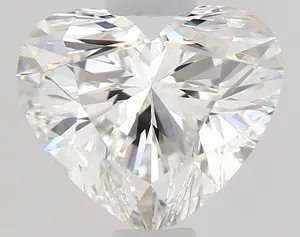 0.71ct HEART F IF Natural diamond