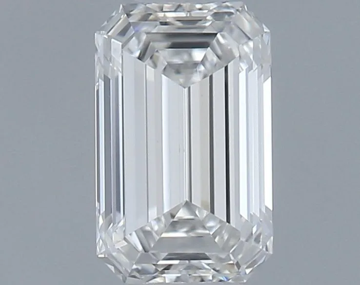 0.40ct EMERALD F VS1 Natural diamond