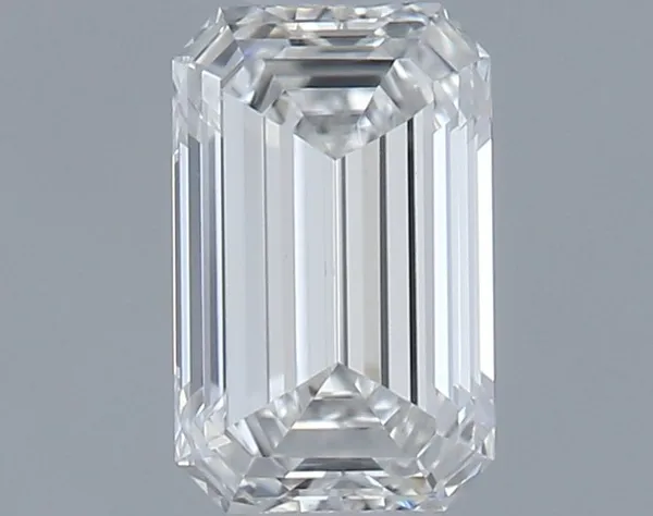 0.4ct EMERALD F VS1 Natural diamond