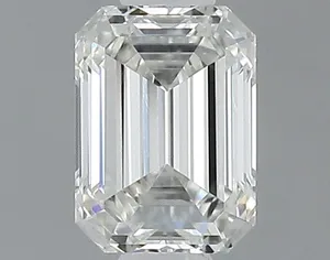 0.5ct EMERALD H VVS2 Natural diamond