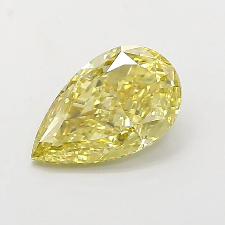 1.06ct RADIANT Fancy Intense Yellow VVS2 Coloured Lab diamond