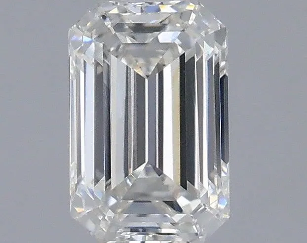 0.61ct EMERALD F VVS2 Lab Grown diamond