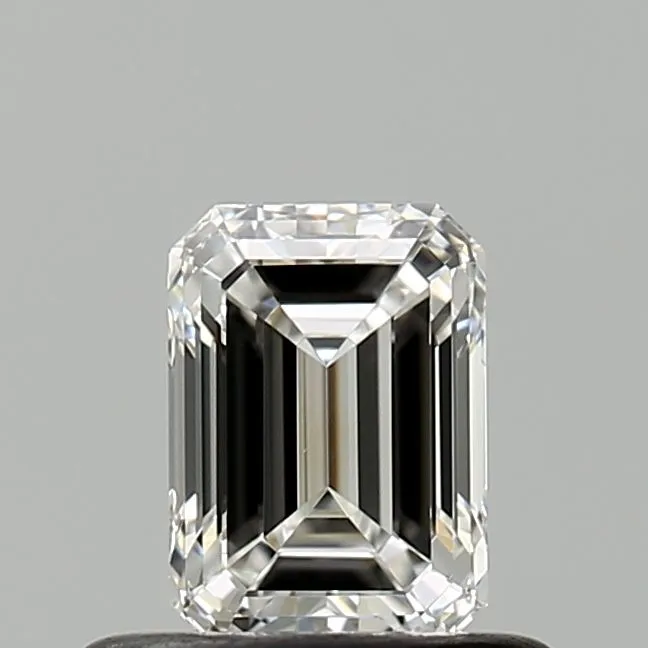 0.50ct EMERALD F VS1 Natural diamond
