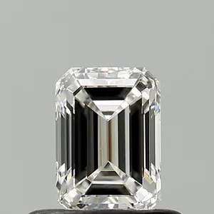0.5ct EMERALD F VS1 Natural diamond