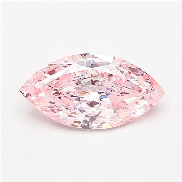 2.05ct MARQUISE Fancy Vivid Pink VVS2 Coloured Lab diamond